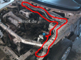 Klimaleitung (Trockner zum Tauscher) fr Mazda 323 S V